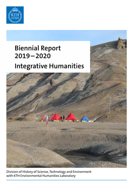 Biennial Report 2019 – 2020 Integrative Humanities