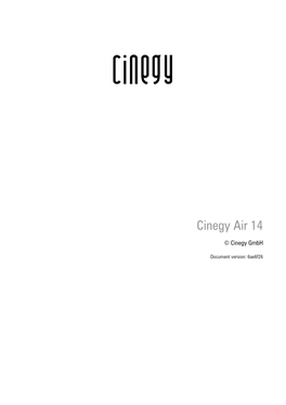 Cinegy Air 14