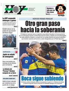 Boca Sigue Subiendo