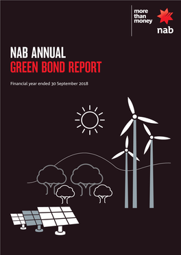 NAB ANNUAL GREEN BOND REPORT Page 1