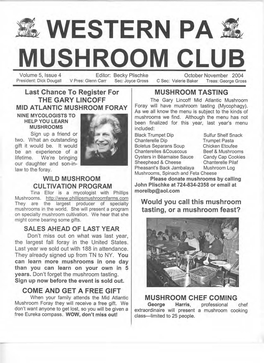 & Western Pa & Mushroom Club