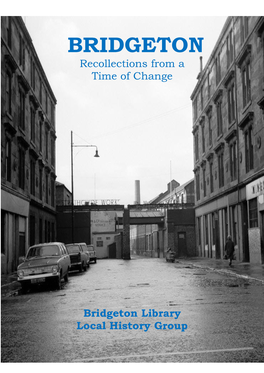 BRIDGETON Recollections from a Time of Change