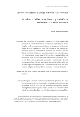 La Industria Del Bacanora: Historia Y Tradición De Resistencia En La Sierra Sonorense