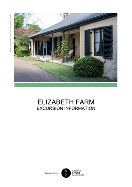 Elizabeth Farm, Photograph (C) James Horan, Historic H Historic Horan, James (C) Photograph Farm, Elizabeth