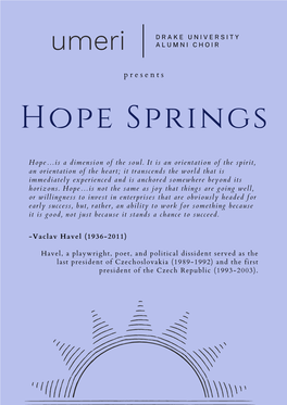 Umeri-Hope-Springs-Concert-Program