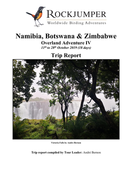 Namibia, Botswana & Zimbabwe Overland