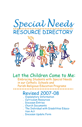 Special Needs Resource Directory