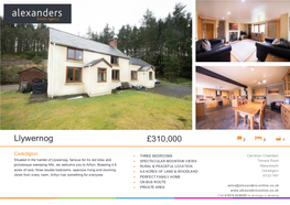 Llywernog £310,000 2 3 1