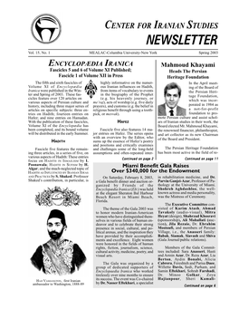 CIS Newsletter 15.1 In