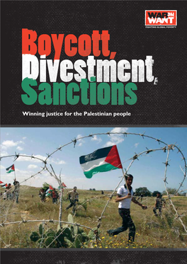 Boycott, Divestment, Sanctions Boycott, People Face a Future of Uncertainty and Fear