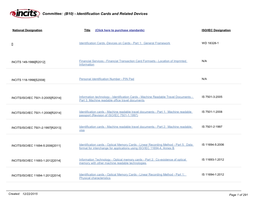 (B10) - Identification Cards and Related Devices