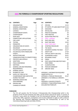 2005 Gp2 Series Sporting Regulations