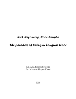 IUCN Report on Tanguar Haor