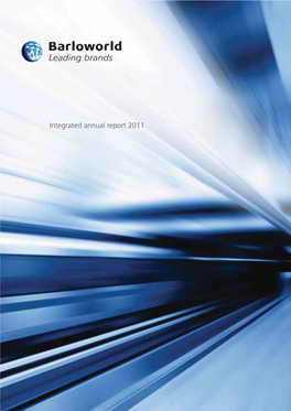 Integrated Annual Report 2011 Welcome to Barloworld