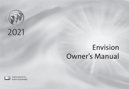 2021 Buick Envision Owner's Manual