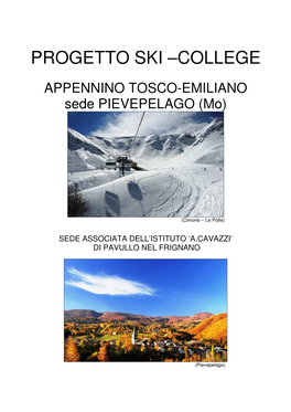 Progetto Ski-College