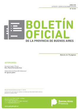 De La Provincia De Buenos Aires