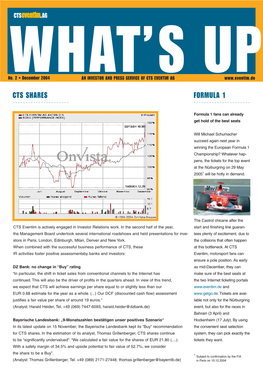 Formula 1 Cts Shares