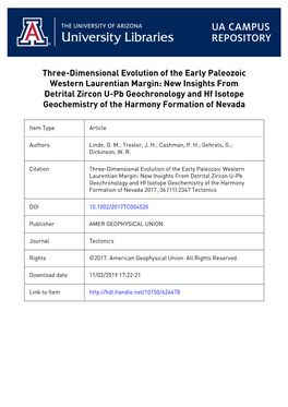 Three-Dimensional Evolution of the Early Paleozoic Western Laurentian