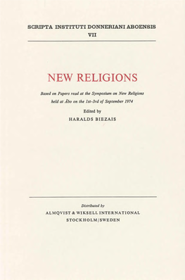 New Religions