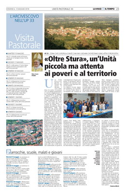 Unità Pastorale 33 23 L’Arcivescovo Nell’Up 33