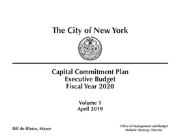 FY 2020 Executive Budget Commitment Plan