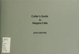 Cutter's Guide to Niagara Falls, and Adjacent Points of Interest.