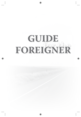 For the GUIDE FOREIGNER