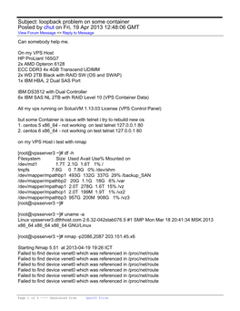 Openvz Forum