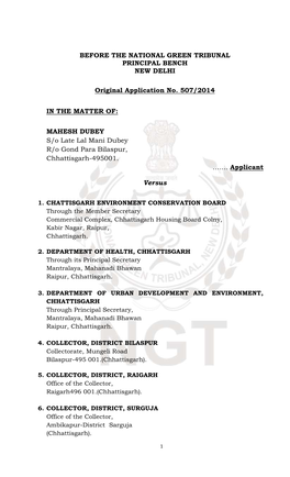 Bio Medical Waste Chhattisgarh NGT Judgement.Pdf