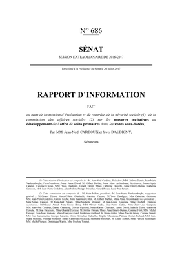 Rapport Zones Sous-Dotées