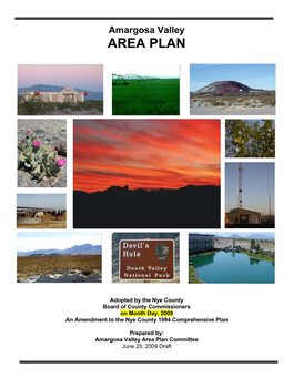 Amargosa Valley AREA PLAN