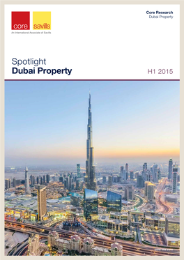 Spotlight Dubai Property H1 2015