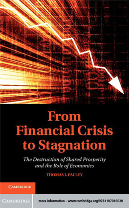 From Financial Crisis to Stagnation