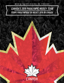 Canada's 2018 Paralympic Hockey Team