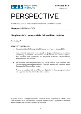 Sinophobia in Myanmar and the Belt and Road Initiative