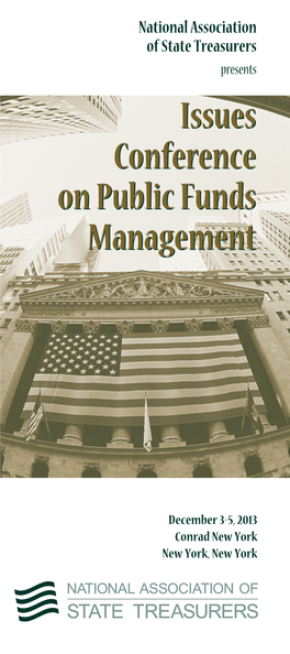 Issues Conference on Public Funds Management