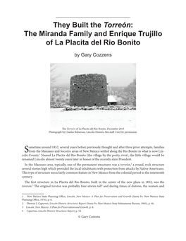 The Miranda Family and Enrique Trujillo of La Placita Del Rio Bonito