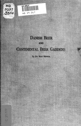 Danish Beer & Continental Beer Gardens;
