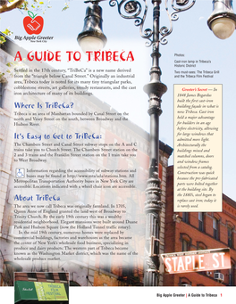 A Guide to Tribeca