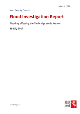 Kent County Council Flood Investigation Report