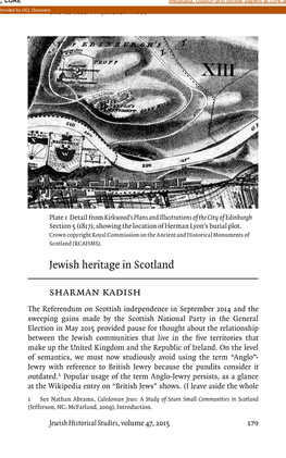 Jewish Heritage in Scotland