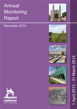 Annual Monitoring Report 2013-2014