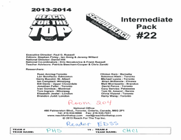 Intermediate Pack