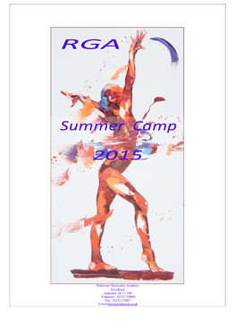 Summer Camp 2015