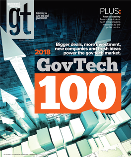 Government Technology Magazine January/February 2018