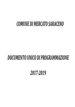 Nota Aggiornamento DUP 2017