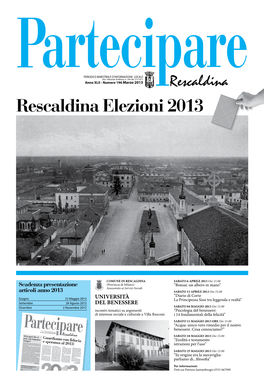 Rescaldina Elezioni 2013