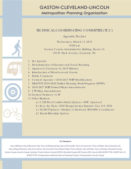 TCC Agenda 3-13-2019