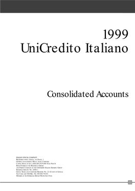 1999 Unicredito Italiano